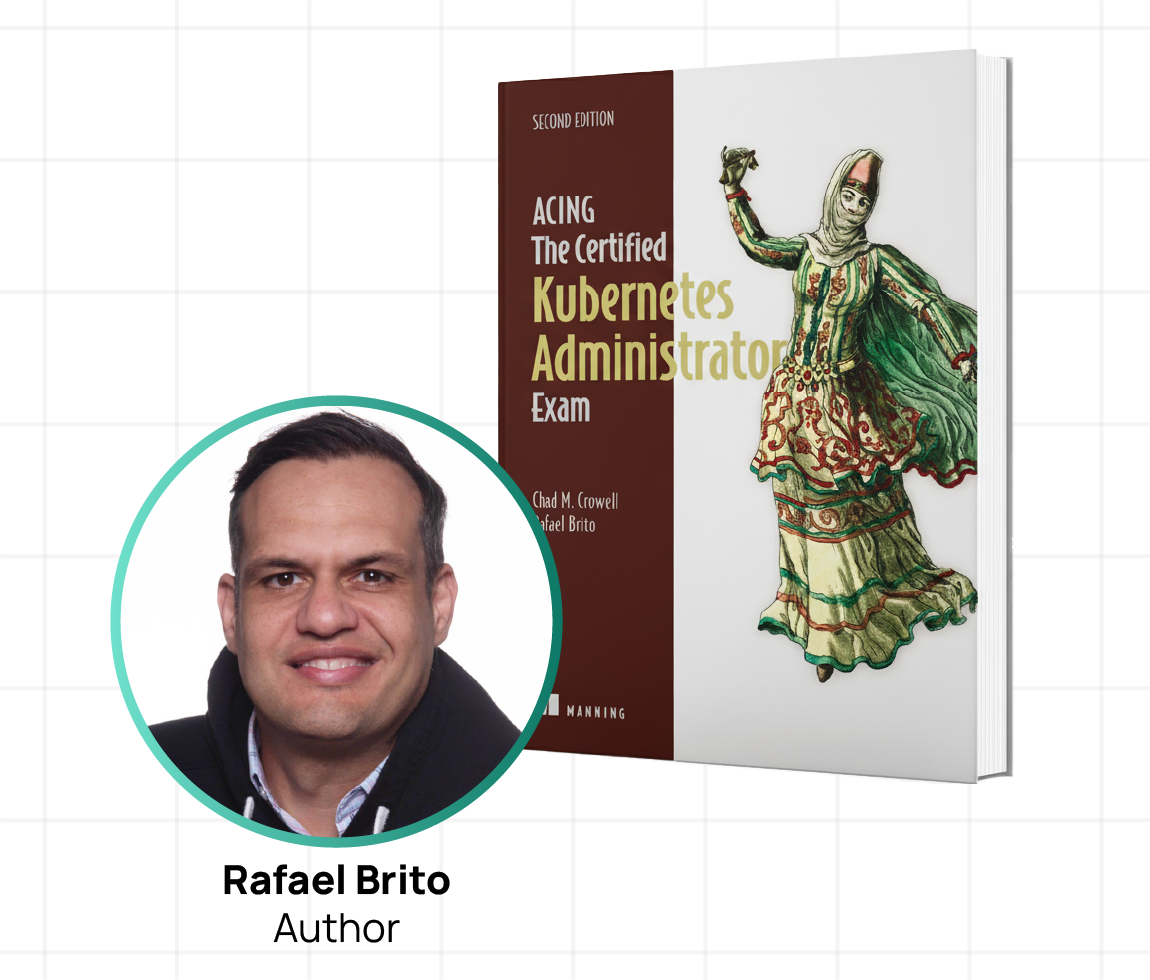 Rafael Brito and a cover of his book