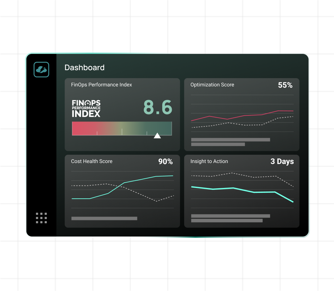 Screenshot of CloudBolt FinOps platform dashboard.